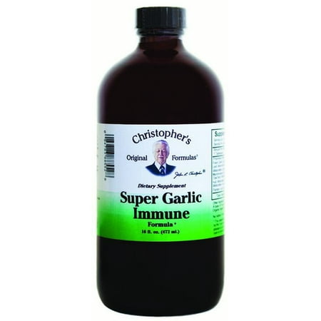 - Christopher's Original Formulas Super Garlic Immune, 16 Oz