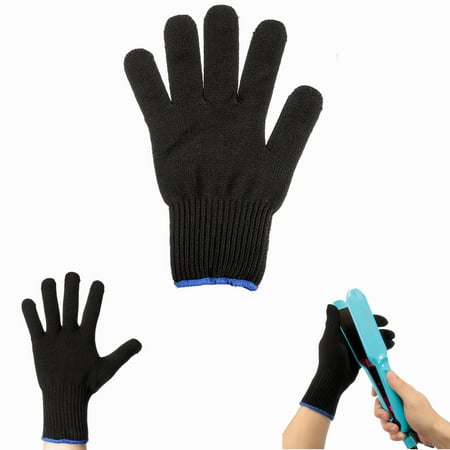 Heat Resistant Glove Hair Styling Tool For Curling/Straight Flat Iron