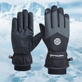 thumbnail image 2 of Winter Ski Gloves for Men and Women Outdoor Thermal Insulated Windproof Riding Gloves with, 2 of 5