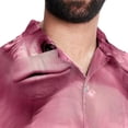 thumbnail image 5 of Pink Monkey Gorilla Men's Short Sleeve Printed Poplin Shirt with Spread Collar Tops - Casual Button Down Summer Beach Shirt for Men and Women, 5 of 6