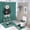 style-292, variant on 4 Piece Shower Curtain Sets Bathroom Decor Set with Non-Slip Rugs Toilet Lid Cover And Bath Mat Personalised Moonlit Fawn Durable And Waterproof Custom Name And Year for Bathroom Decor