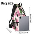 thumbnail image 2 of Pickleball Shoulder Bag for Men and Women - Fence Hook - Crossbody Backpack with Water Bottle Holder Tropical Leaves, 2 of 8
