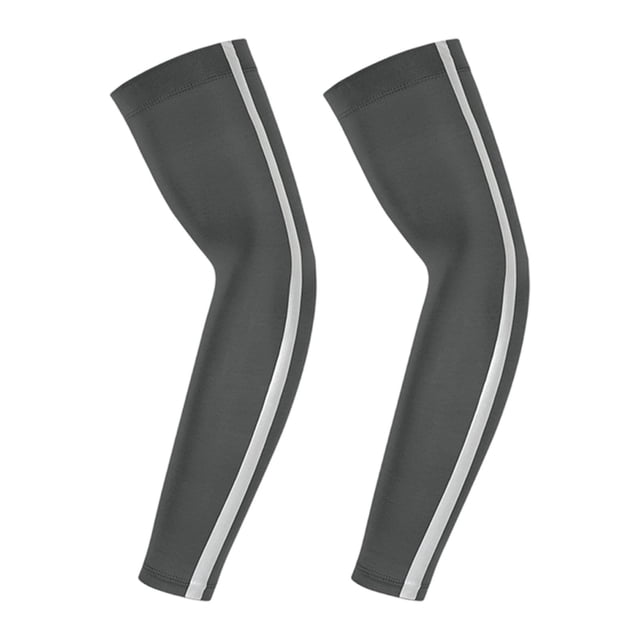 Mangas de Brazo de Protección Solar para Hombres Manga de Hielo Reflectante, Cubierta de Correr Al Aire Libre Transpirable Protección Uv de Color Sólido