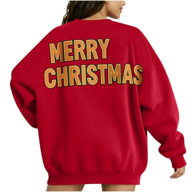 Ensembles de Poids à Main pour Femmes 100 % Polyester Hauts Mode pour Femmes Mignons Chandail à Manches Longues pour Usage Quotidien