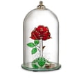 thumbnail image 2 of Disney Arribas Large Beauty and the Beast Enchanted Rose 5 1/2'' Glass Sculpture, 2 of 3