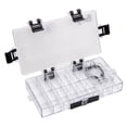 thumbnail image 1 of Caja vacía de pintura de 24 pozos Perfecl bandeja de pintura artística con tapa para acuarela, 1 of 8