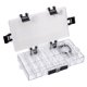 thumbnail image 1 of Caja vacía de pintura de 24 pozos Perfecl bandeja de pintura artística con tapa para acuarela, 1 of 8