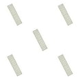 thumbnail image 3 of serony Sewing Ruler Embroidery Dressmaking Template Cross-stitch Needlework Knitting Measure Tool for Household 5x30cm Green 5Set, 3 of 6