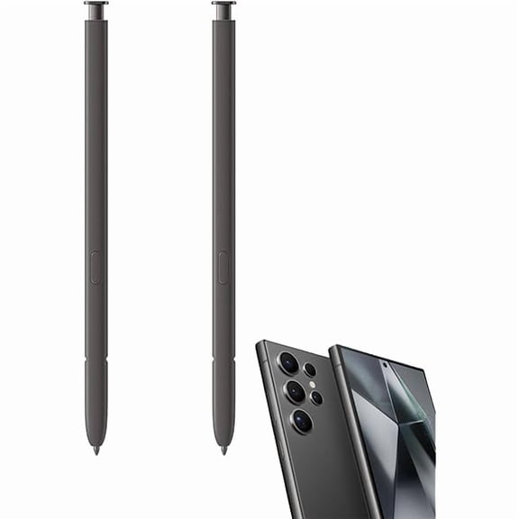 xzyuan 2 Pcs S24 Ultra S Pen for Samsung Galaxy S24 Ultra S Pen Replacement, US Version, EJ-PS928BBEGUS, for Samsung Galaxy S24 Ultra Stylus Pen withoutBluetooth (Dark Gray)
