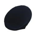 thumbnail image 5 of Fancyes Round Saucer Chair Cover Jacquard Moon Chair Slipcover Washable Soft Anti Slip Stretch Replace Seat Protector for Living Room Dark Blue, 5 of 8