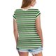 thumbnail image 3 of Eres Más Que una Camisa de Puntuación de Prueba Sexy de Manga Corta Lentejuelas Suelta Camisa de Blusa con Cuello en V, Poliéster, 3 of 8