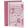 thumbnail image 1 of Shoebox Funny Anniversary Card, Love Card for Significant Other (Monkeys), 1 of 6