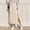 Beige, variant on Womens Summer Maxi Peasant Long Skirts Wrap Elegant Flowy Elastic High Waist Ruched Beige Skirts for Women S