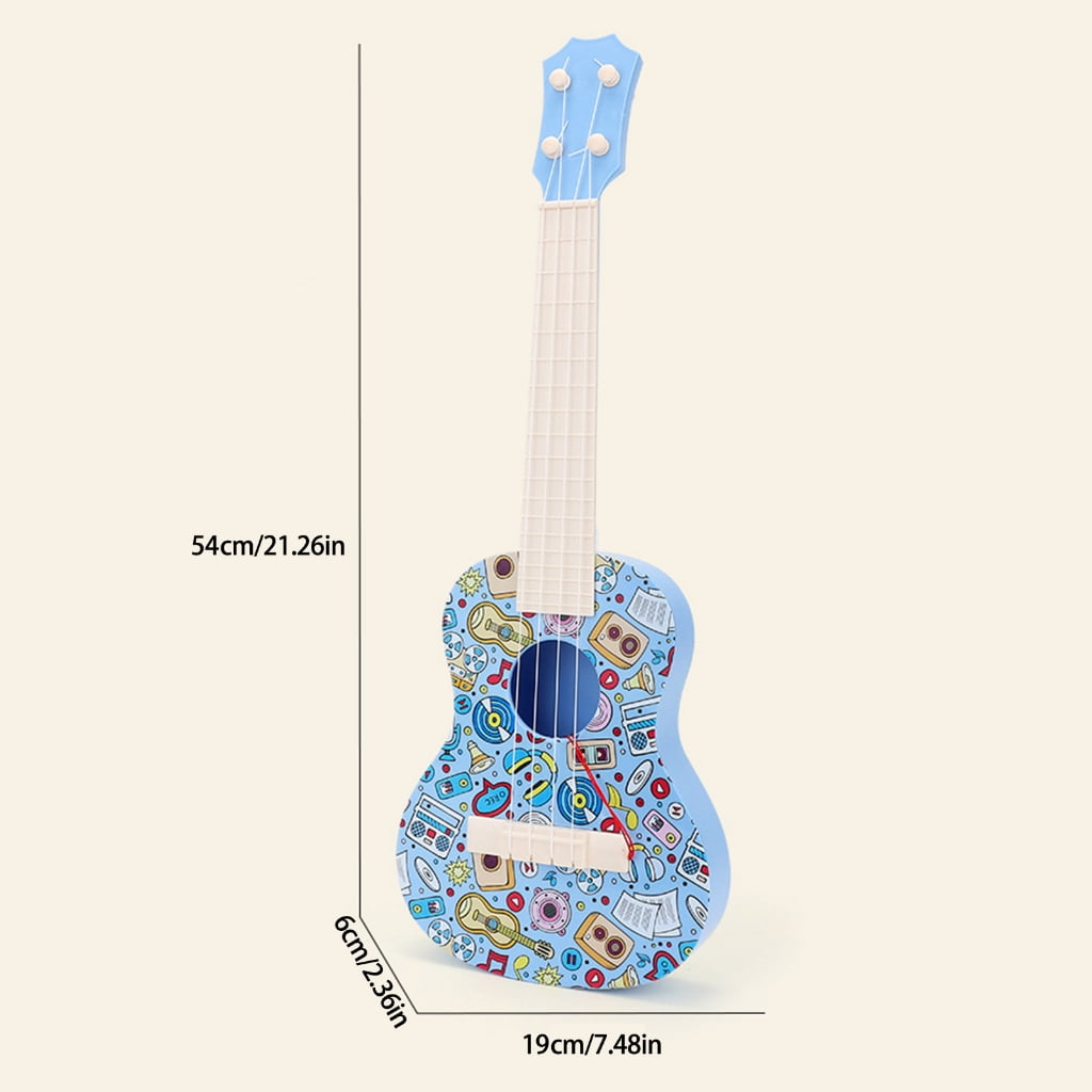 Yokua 21'' Ukulele Baby Sensory Toy Toddler Ukulele Infant Instrument Toy