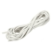 Uxcell 10M/32.81Ft Silicone Window Screen Spline Sealing Strip, 4.5mm OD White