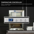 thumbnail image 3 of Whynter CHC-120S Stainless Steel 1.2 cu. ft. Cigar Humidor, 250 Capacity, Spanish Cedar Shelves, Adjustable Thermostat, 3 of 4