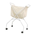 thumbnail image 4 of veasfak Chariot à Linge avec Roues Panier à Linge Pliable pour Couettes Serviettes Ferme, 4 of 9