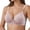 Light Pink, variant on XFeng Women Floral Lace Underwire Bra, V Neck Adjustable Wide Straps Comfort Support Bra