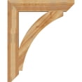 thumbnail image 3 of Ekena Millwork 6"W x 36"D x 44"H Thorton Slat Rough Sawn Bracket, Western Red Cedar, 3 of 4