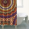 thumbnail image 5 of Zen Meditation Abstract Mandala Shower Curtain 36x72 Inch Waterproof Machine Washable, 5 of 5