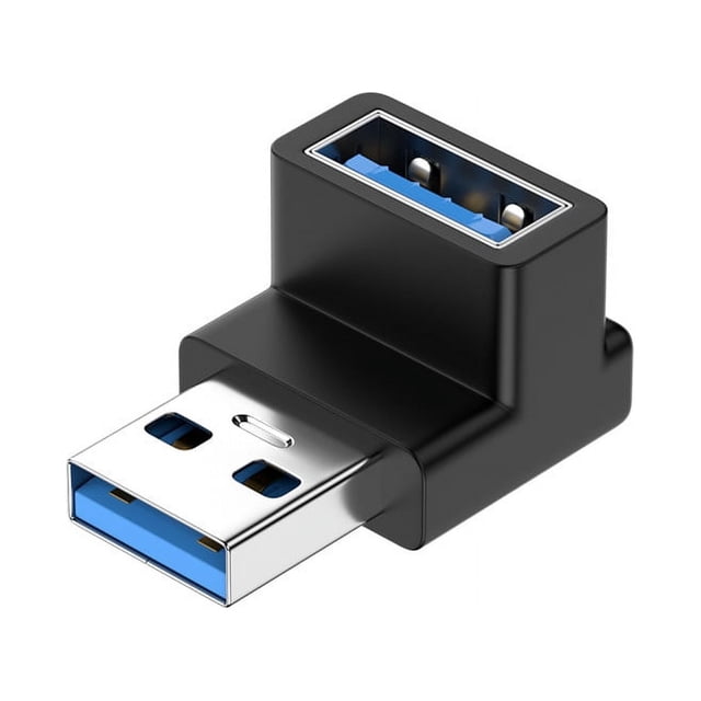 JShteea 5V 3A Conector 10Gbps Tipo-A a Tipo-A Adaptador OTG para computadora (C)