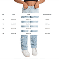 thumbnail image 3 of XQYLOS Girls Tassels Jeans Straight Leg High Elastic Waist Cowboy Denim Pants Streetwear Western Style Fashion Bottoms Teens 13-18 Years Denimwear Casual Jeans, 3 of 5