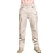 thumbnail image 2 of Pantalones largos para hombre, de color liso, multibolsillos, lavados, para exteriores, informales, de algodón puro., 2 of 3