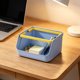 thumbnail image 5 of Multi Purpose Plastic Storage Basket With Handle Large Capacity Stackable Organizer Bin For Desk Office Kitchen Snack Utensil Household Item Organization, 5 of 6