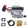 thumbnail image 2 of Bgsha High Performance Carburetor Kit for HS82 HS82T Hedge Trimmer with Air Filter, 2 of 6