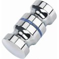 thumbnail image 1 of Shower Door Knob Aluminum Alloy Round Door Handles for Bathroom Glass Door Sliding Door, 1 of 4
