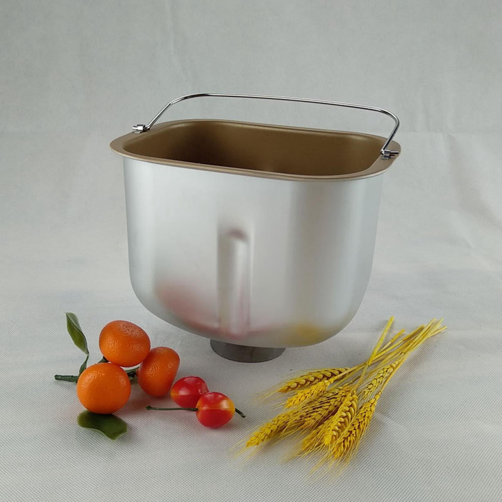 Becaristey Bread Baking Pan Aluminum Alloy Bread Maker Machine Loaf Paddle Bucket