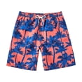 thumbnail image 4 of ATOGUTA Swim Shorts Boys Kids Swimsuits for Boys Swimming Bathing Suits Quick Dry Kid Board Short Purple, Size 6-15, 4 of 6