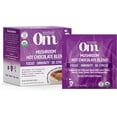thumbnail image 2 of Om Mushroom Superfood Hot Chocolate Blend Mushroom Powder, Single Serve, 10 Count, Dutch Cocoa, 2g of Sugar, 25 Calories, Lion's Mane, Reishi, Chaga, Turkey Tail, Focus and Stress Support, 2 of 9