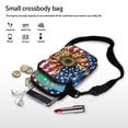 thumbnail image 7 of HELLHERO Sunflower Pattern Design Women Shoulder Bag Polyester with Zipper for Outdoor Daily Use, 7 of 7