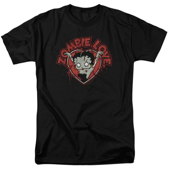 Betty Boop Heart You Forever Officially Licensed Adult T-Shirt M