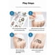 thumbnail image 4 of Football Tattoo Stickers World Cup Club Match Event Party Fan Carnival Temporary Face Stickers, 4 of 4