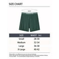 thumbnail image 6 of ANLIQI Men's Underwear Boxer Relaxed Soft Rayon Made from Bamboo Boxers for Men Summer Sleep Shorts Packs (3C,S), 6 of 6