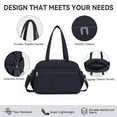 thumbnail image 3 of TRANSLINK Travel Duffel Bag for Women Personal Item Overnight Bag with Trolley Sleeve,37L, 3 of 8