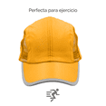 thumbnail image 5 of Gorra sport con malla y bies reflejante, ajustable. Unisex., 5 of 5