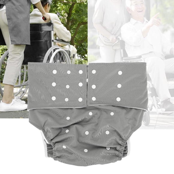 Pañal ajustable para adultos, pañal de bolsillo lavable para adultos Pañal reutilizable para adultos Pañal de bolsillo para adultos Diseñado con precisión