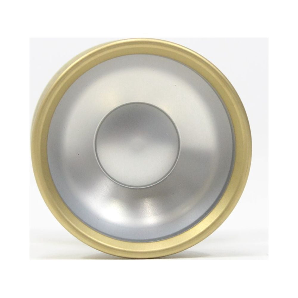 Yoyorecreation Tone Yo-Yo - Bi-metal - Czech technician Tony Šec Signature YoYo (Silver with Gold Rims)