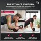 thumbnail image 3 of Rueda abdominal DMoose Fitness con soporte para codos y rodilleras, 3 of 9