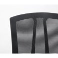 thumbnail image 2 of Chaise de bureau Sean, grise/noire, 2 of 7
