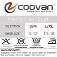 thumbnail image 2 of Calcetines tobilleros COOVAN, 10 pares para hombre, acolchados, de corte bajo y cómodos, 2 of 8