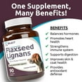 thumbnail image 3 of K9 Select Flaxseed SDG Lignans for Immune Support, Peanut Butter Flavor, 90 Tablets, 3 of 7