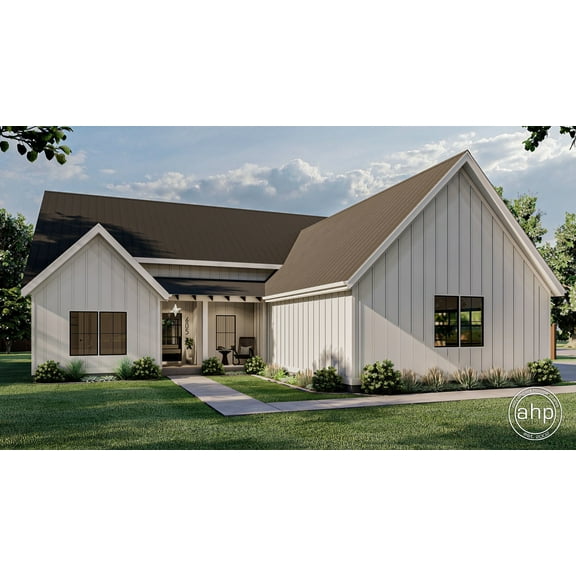 Advanced House Plans: Builder Ready Blueprints | Trenton 29900 | 1 Story Plan
