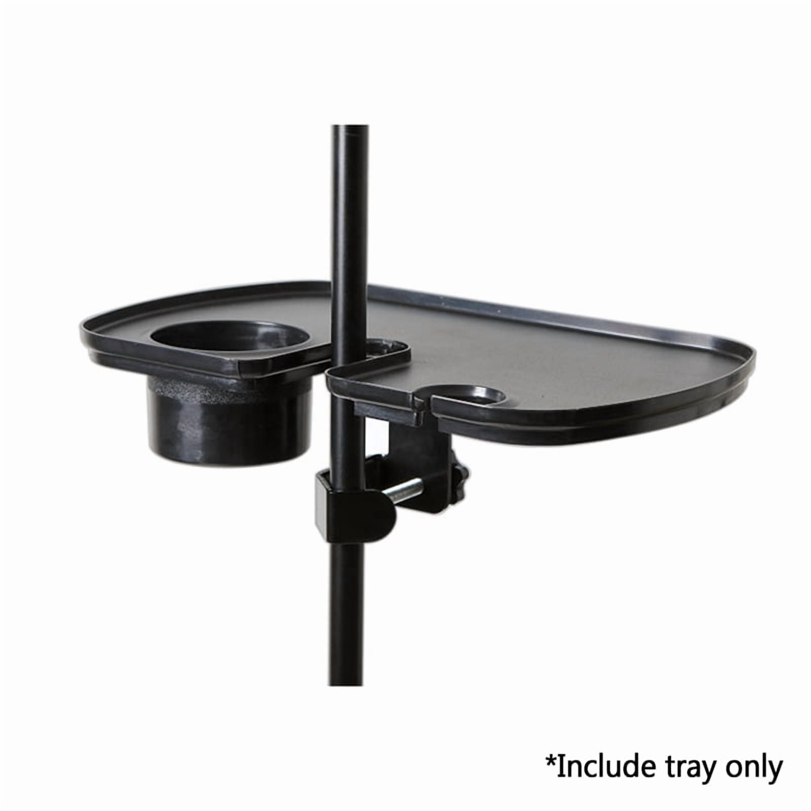 Sound Card Tray Live Microphone Plastic Stand Threaded Clamp Clip Fit for Tripod