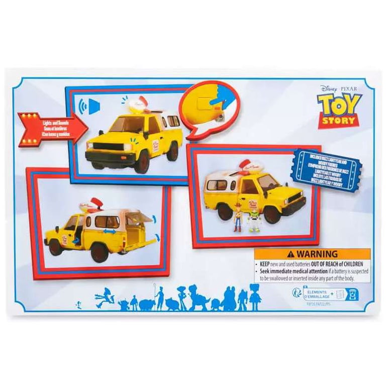 Toy Story Pizza Planet Truck Vehicle & Figures (Lights & Sounds