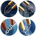 thumbnail image 5 of Soldadura de plástico, grapadora caliente para reparación de plástico, con 400 abrazaderas, grapadora de plástico para reparación de parachoques y carrocería, pistola de soldadura para, 5 of 5
