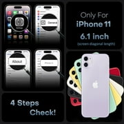 ULAK iPhone 11 Case for Women Girls, 3 in 1 Liquid Silicone Phone Case for Apple iPhone 11 6.1 inch Slim Shockproof, Purple